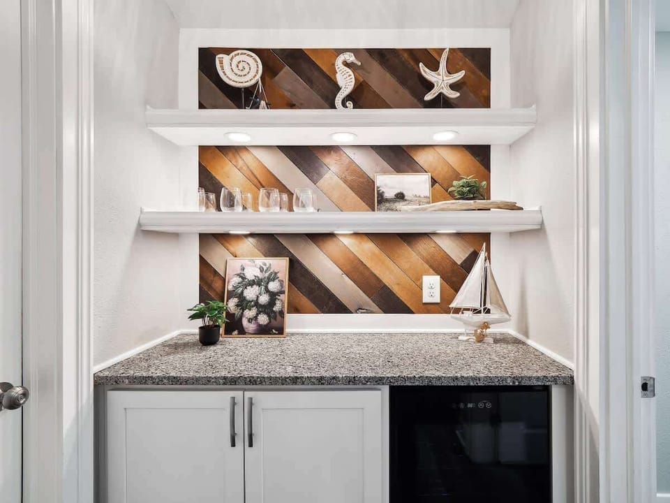  A touch of home — our coffee bar is fully stocked to keep you energized for all your vacation adventures!