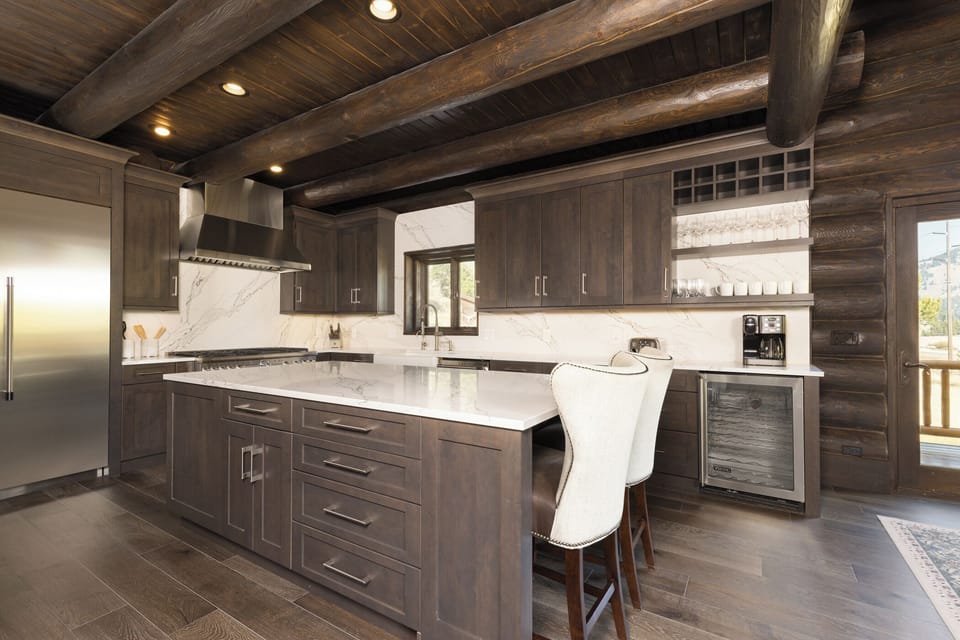 Wine Cooler in Kitchen | Main Level