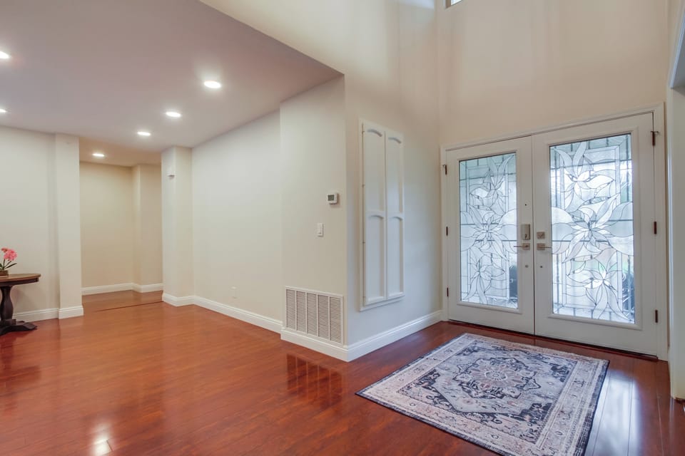 Front door interior side