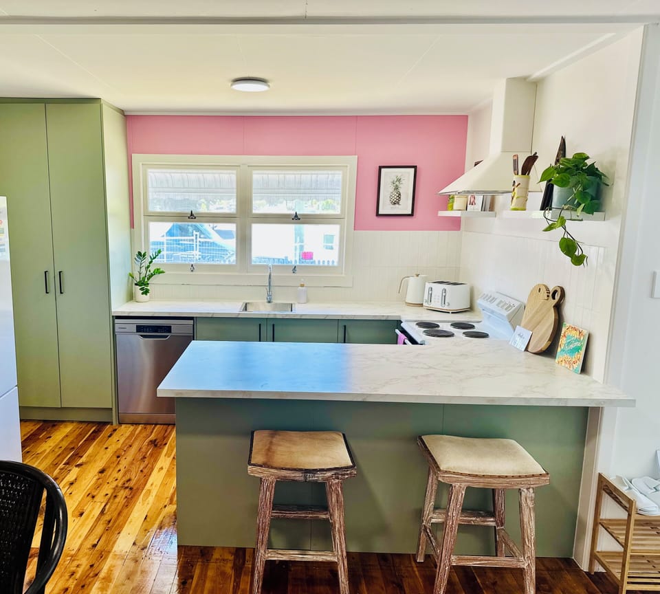 Bright and cheery kitchen