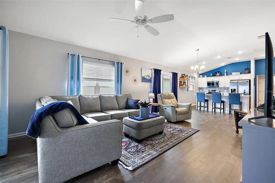 Open Concept - Living Room/Kitchen/Breakfast Bar