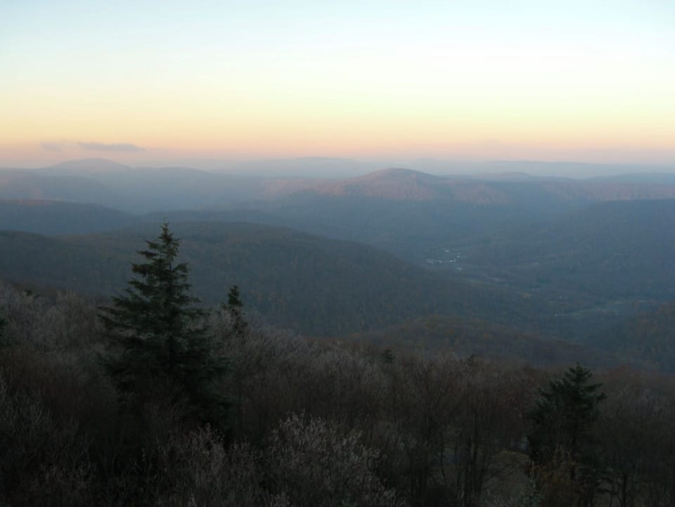 In summer and autumn, this is the view you will see from our condo.