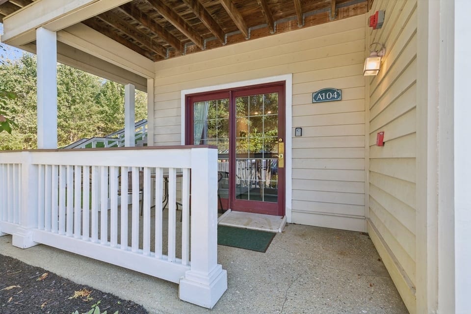 Architecture, Building, House, Porch, Door