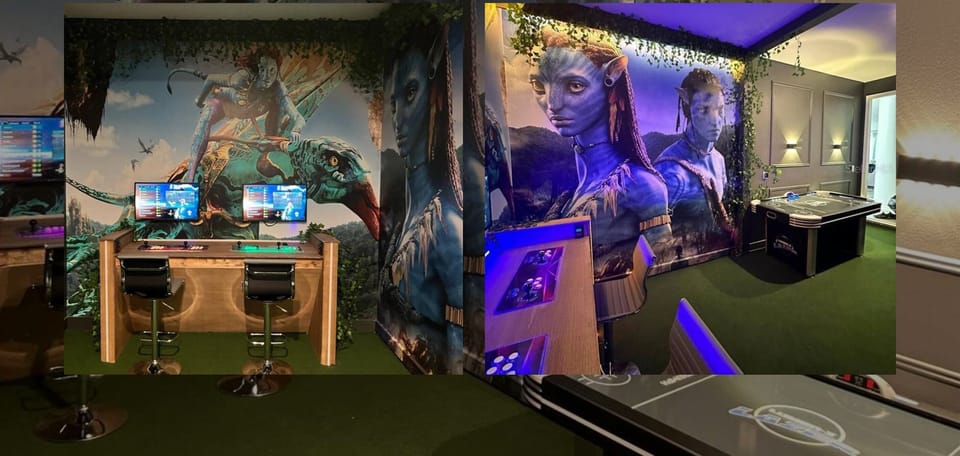 Exciting game room filled with entertainment options for endless fun.