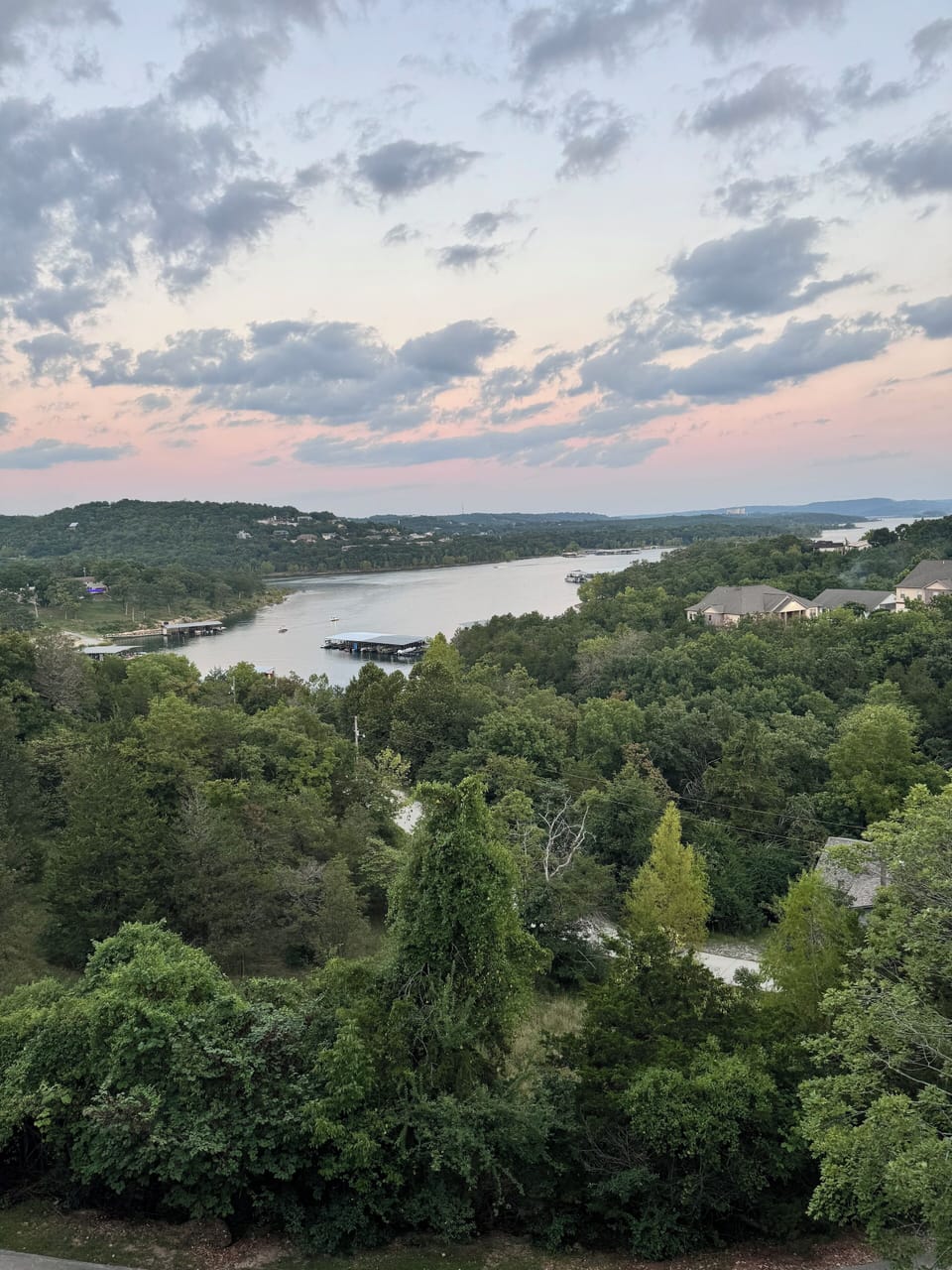 Year round beautiful lake views