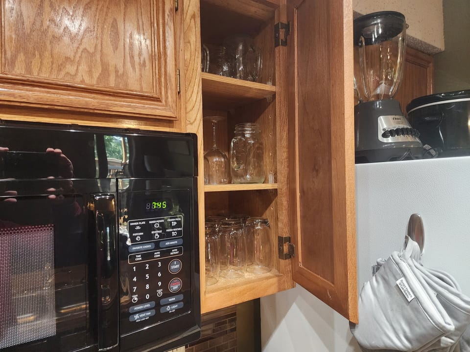 Stocked with Glass Ware