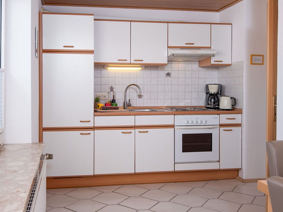Kitchen, Countertop, Interior Design, Wood, Major Appliance, Kitchen Appliance, Cabinetry, Sink, Flooring, Plumbing Fixture