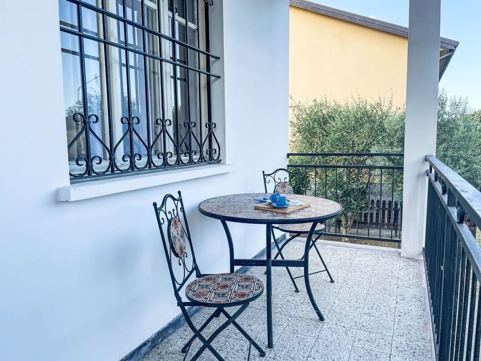 Furniture, Outdoor Furniture, Chair, Iron, Balcony, Metal, Porch, Outdoor Table, Fence, Handrail
