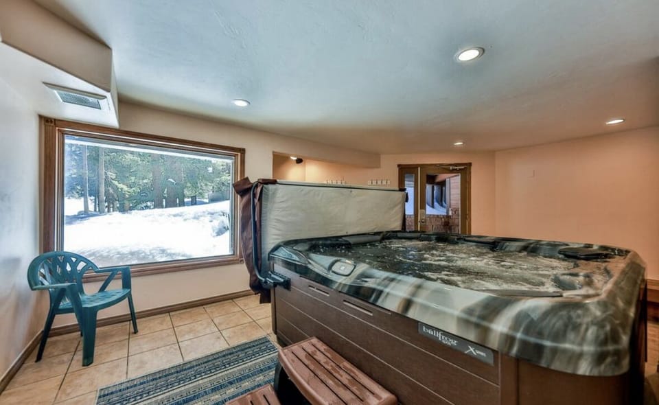 Condo community hot tub