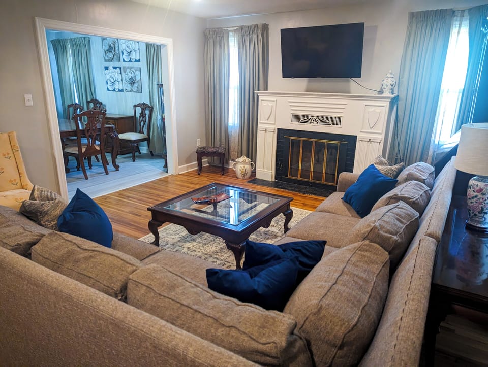 Living Room view from Front Door