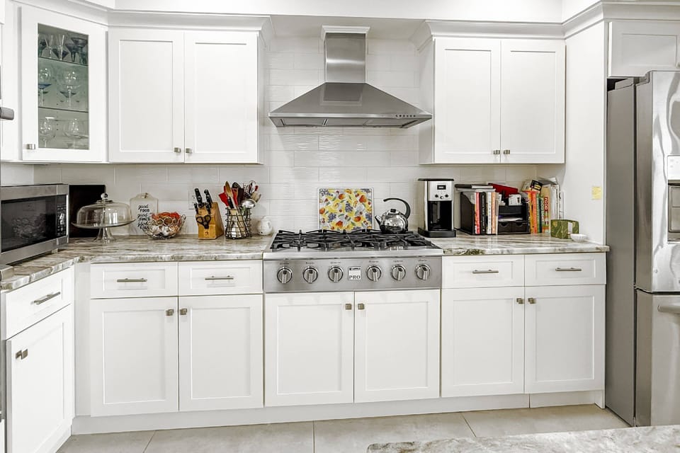 Fully equipped and thoughtfully designed, this kitchen blends style and function for effortless meal prep.