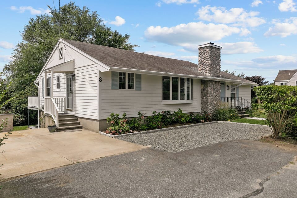 Exterior - Street View; Driveway with off street parking for 4 cars