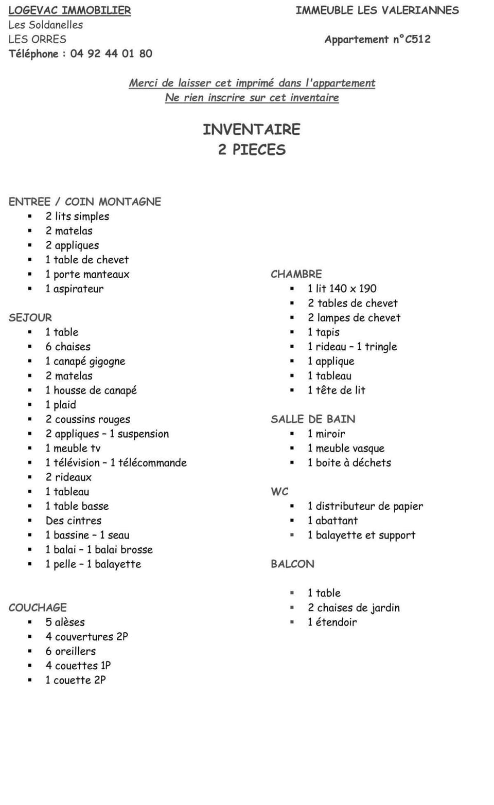 Miscellaneous
