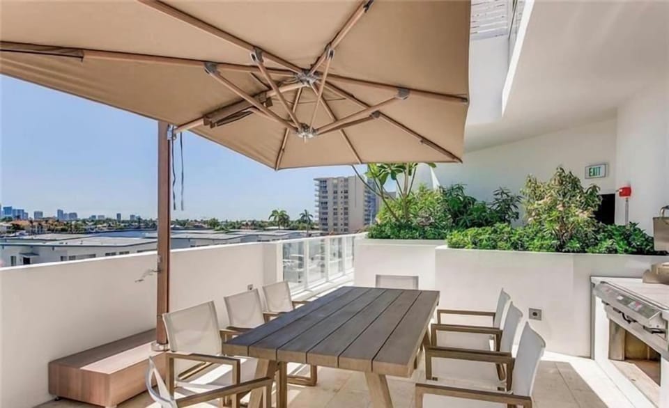 BBQ Deck near pool area.