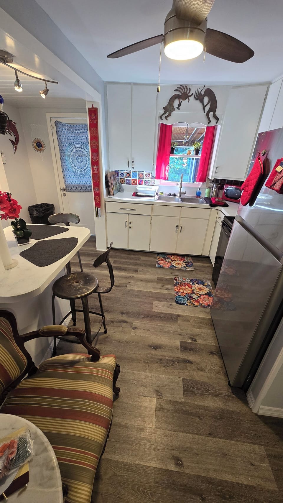 Kitchen view from 2nd living room 