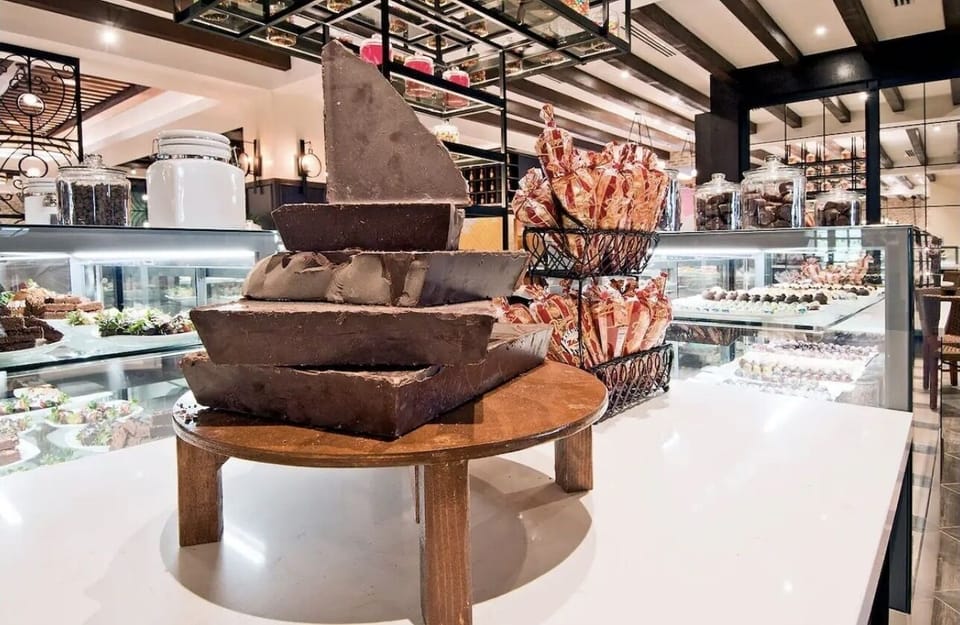 Shop, Indoors, Food, Furniture, Table