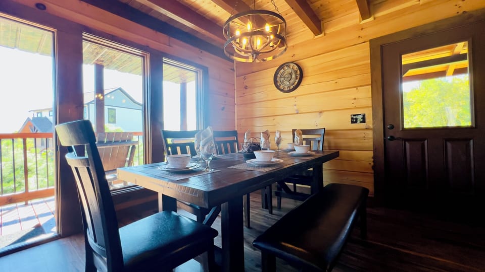 Dining Table off of kitchen. 