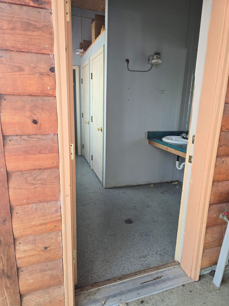 Camp Jackson Pavilion Restroom entrance