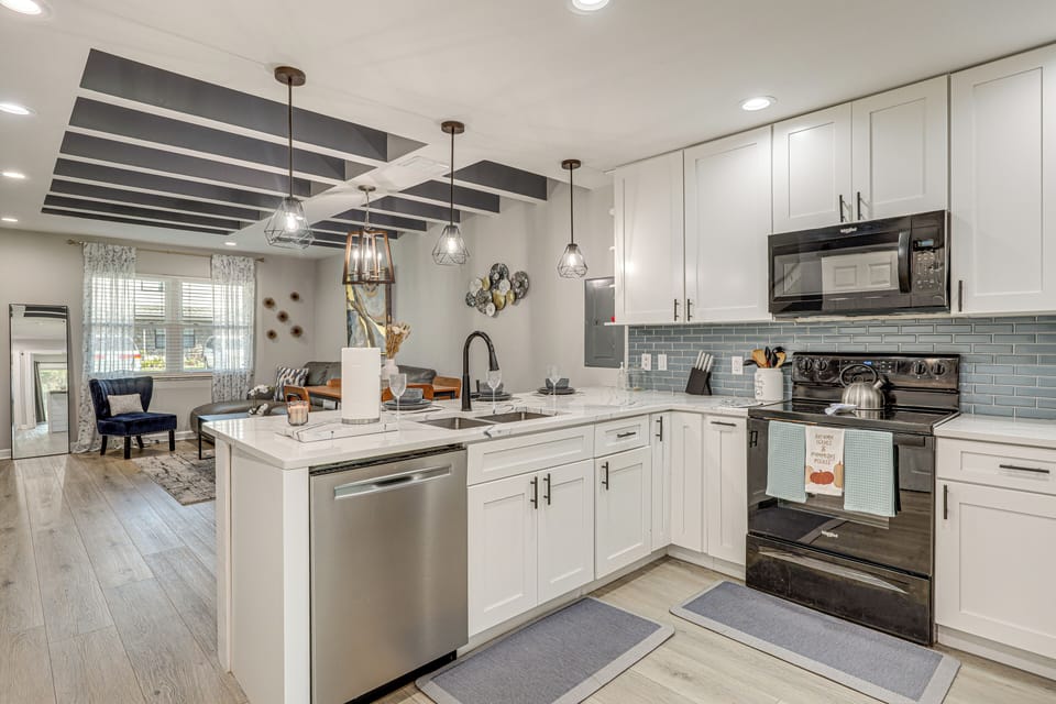 Kitchen | 1st Floor | Cooking Basics | Pod Coffee Maker | Microwave | Blender