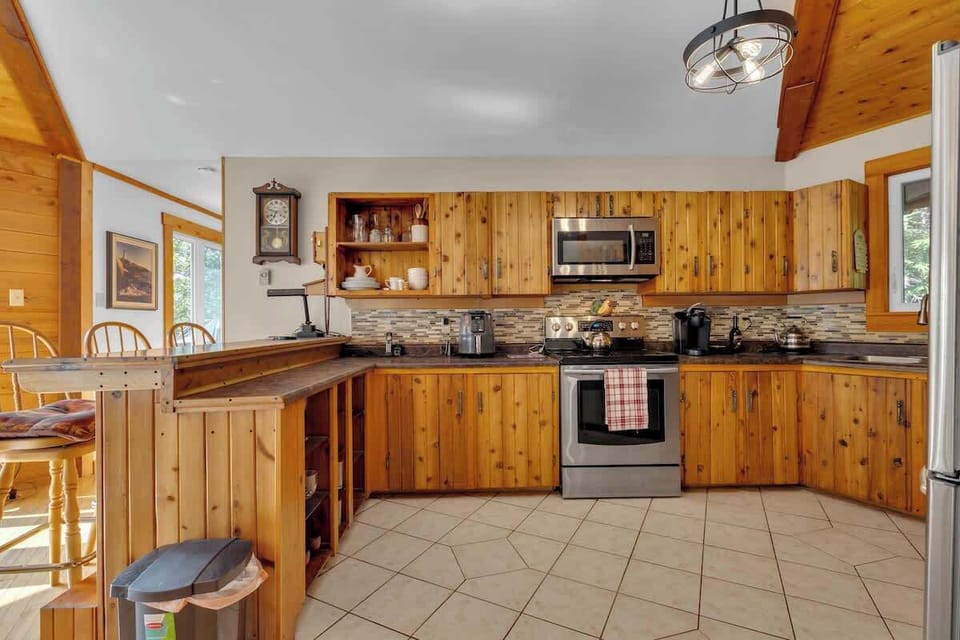 Kitchen area.