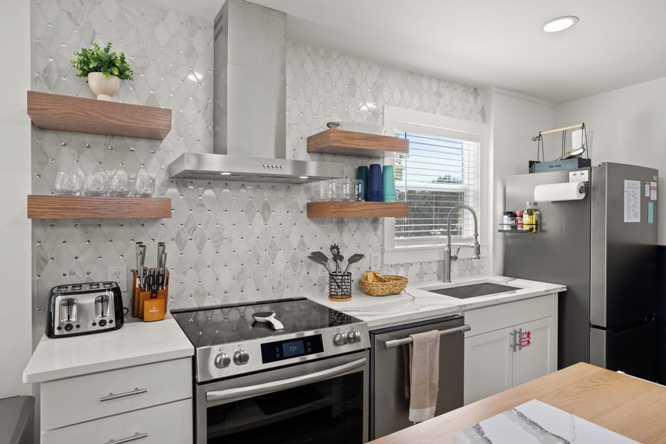 Fully equipped kitchen!