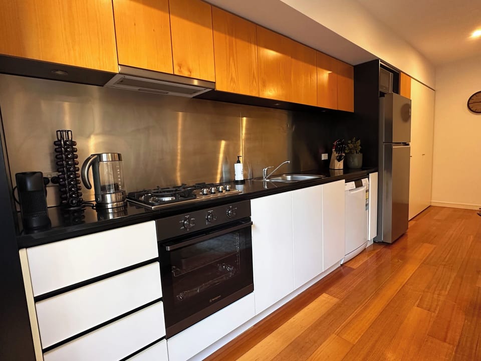 Fully equipped kitchen