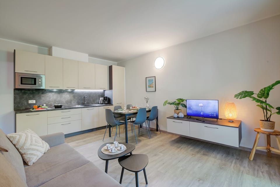 Living and dining room