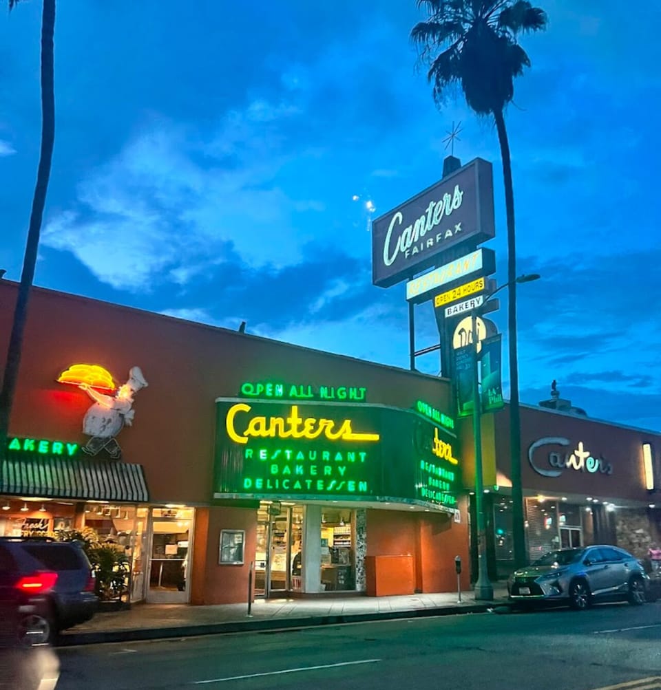 CANTER’S DELI on Fairfax