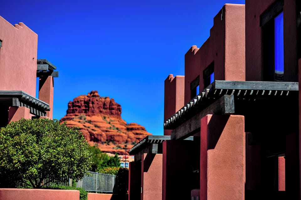 Feel the desert charm in sun-warmed adobe lines and textures.