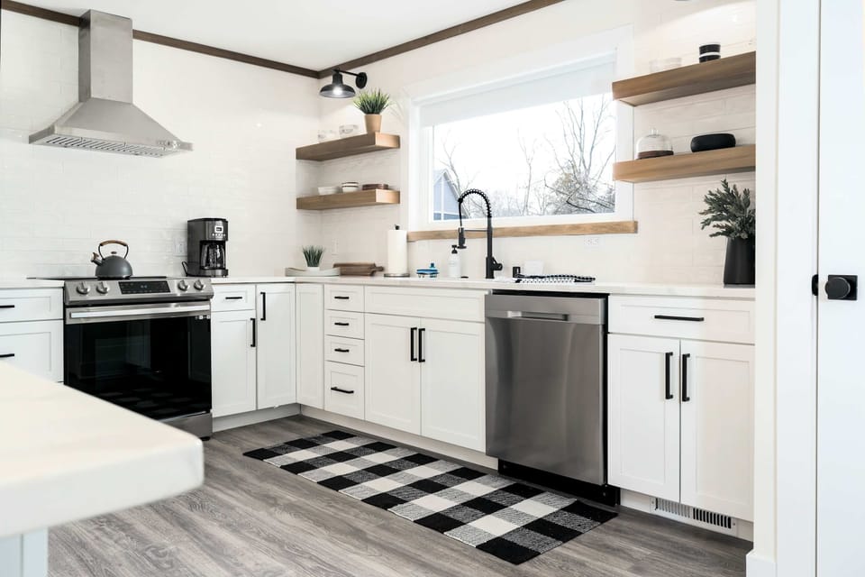Fully equipped kitchen