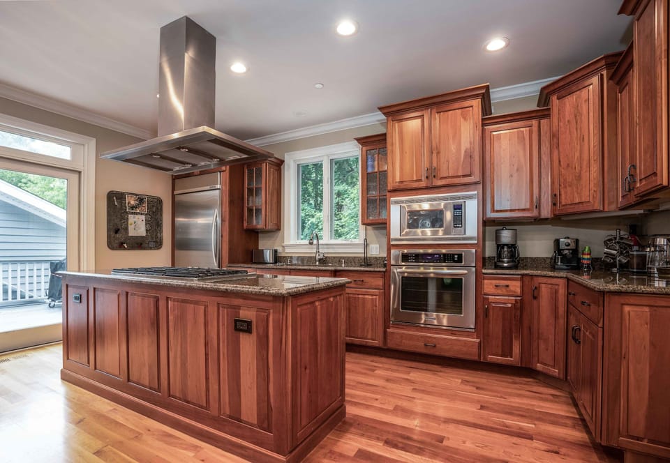 Create culinary delights in the gourmet kitchen