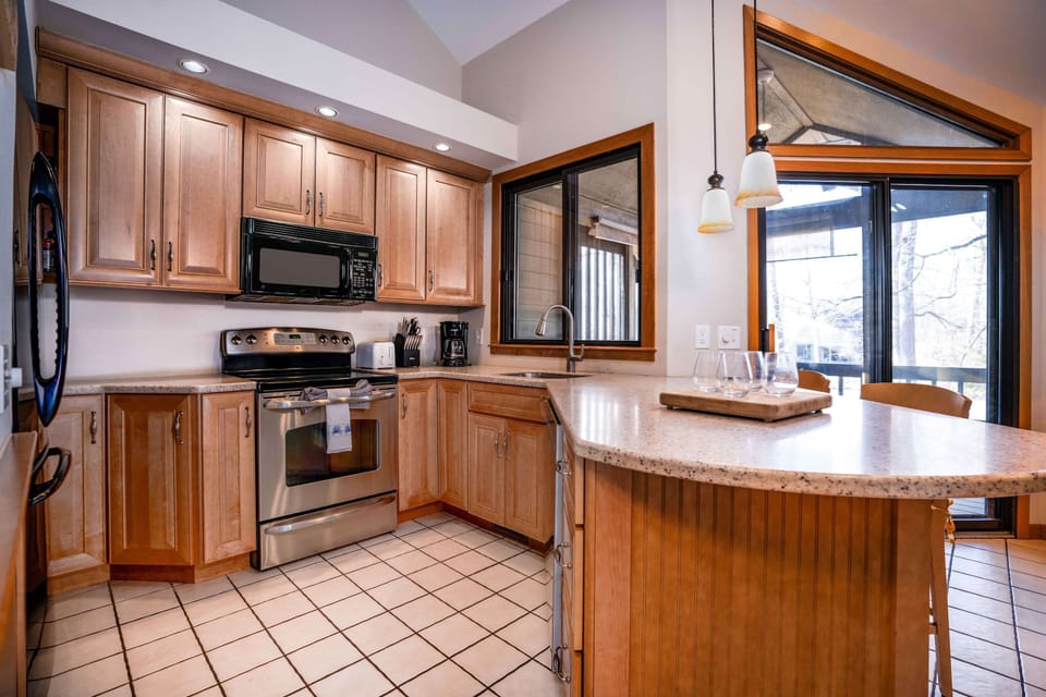 Whip up culinary delights in the cozy & quaint kitchen