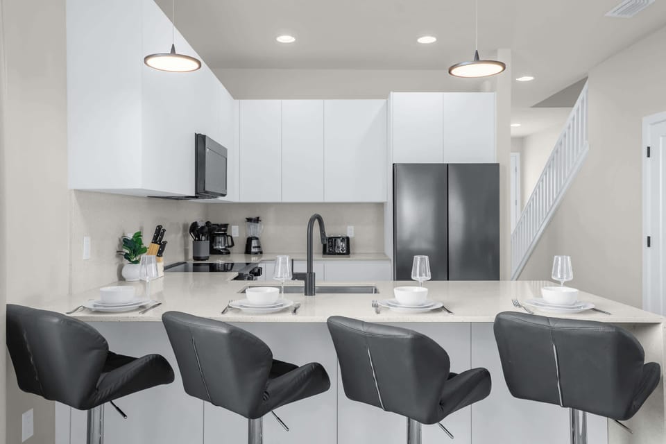 Kitchen with Bar Seating