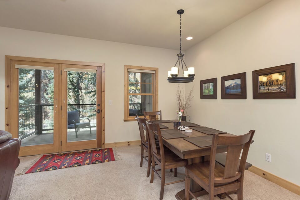 Dining Space and Deck