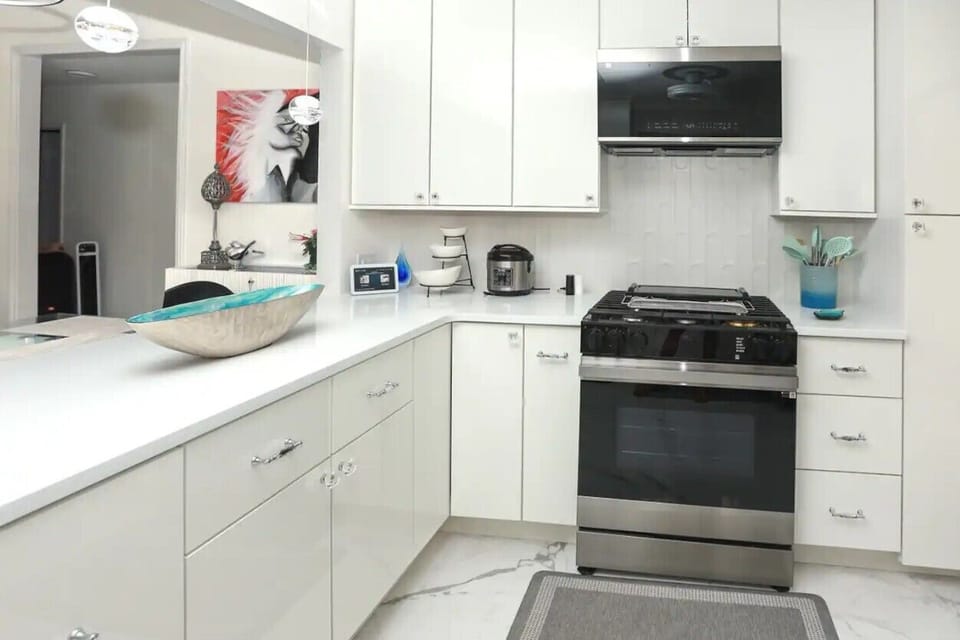 All new kitchen.