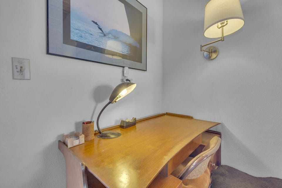 Workspace in the living room