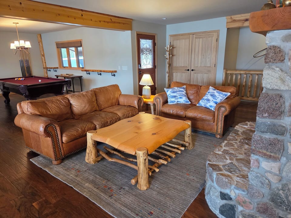 Fireplace seating