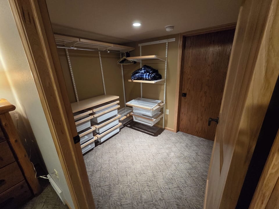 Bedroom 3 Walk in Closet