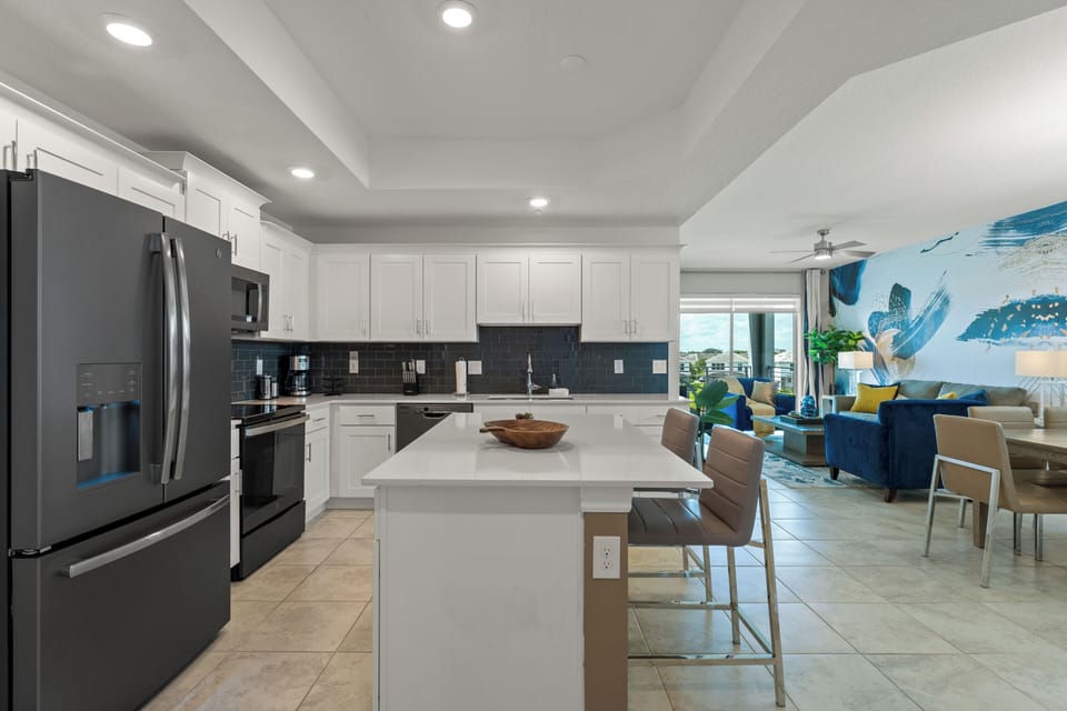 Spacious kitchen with all the essentials, making meal prep easy and convenient.