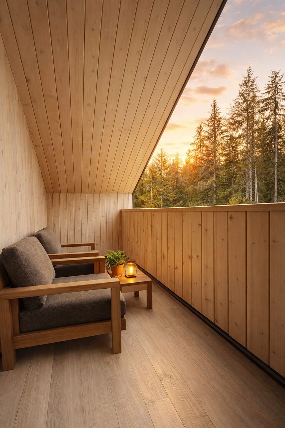 Private balcony off master bedroom