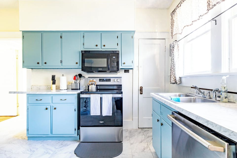 Fully equipped kitchen with all the essentials