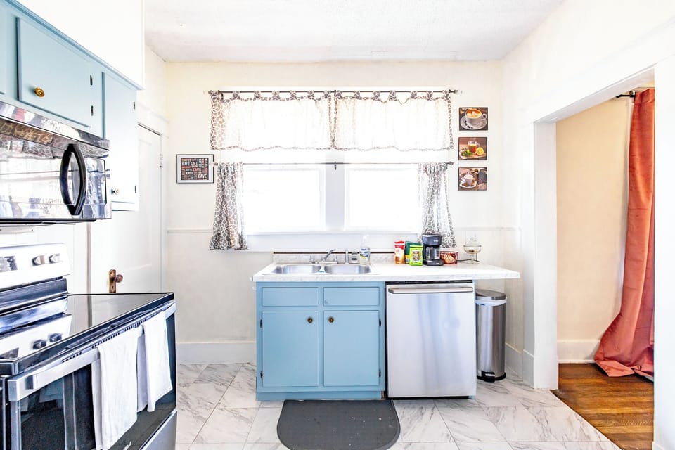 Fully equipped kitchen with all the essentials