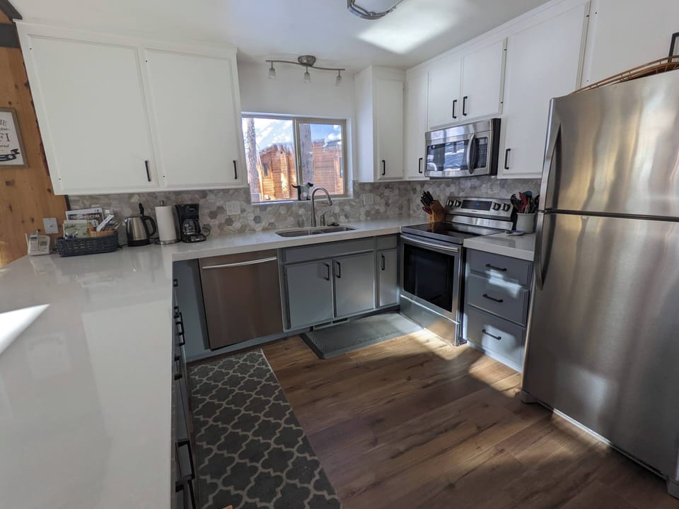 Newly updated kitchen and appliances 