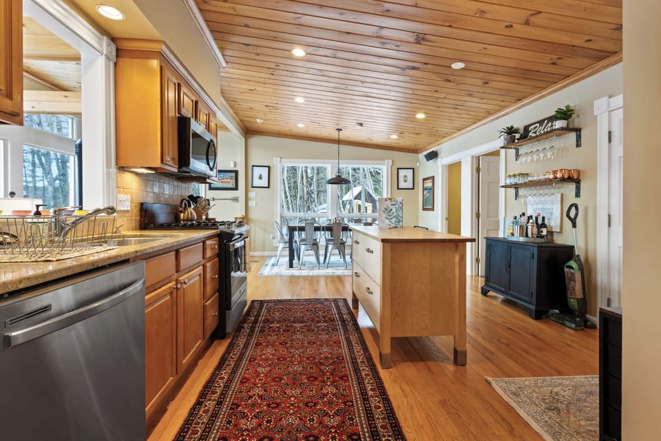Upper level kitchen