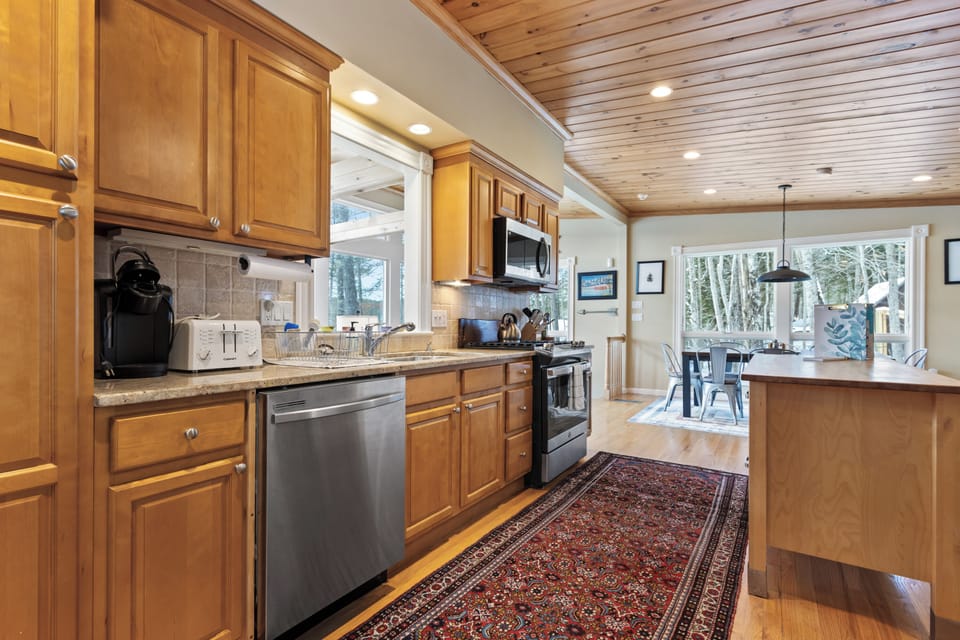 Upper level kitchen