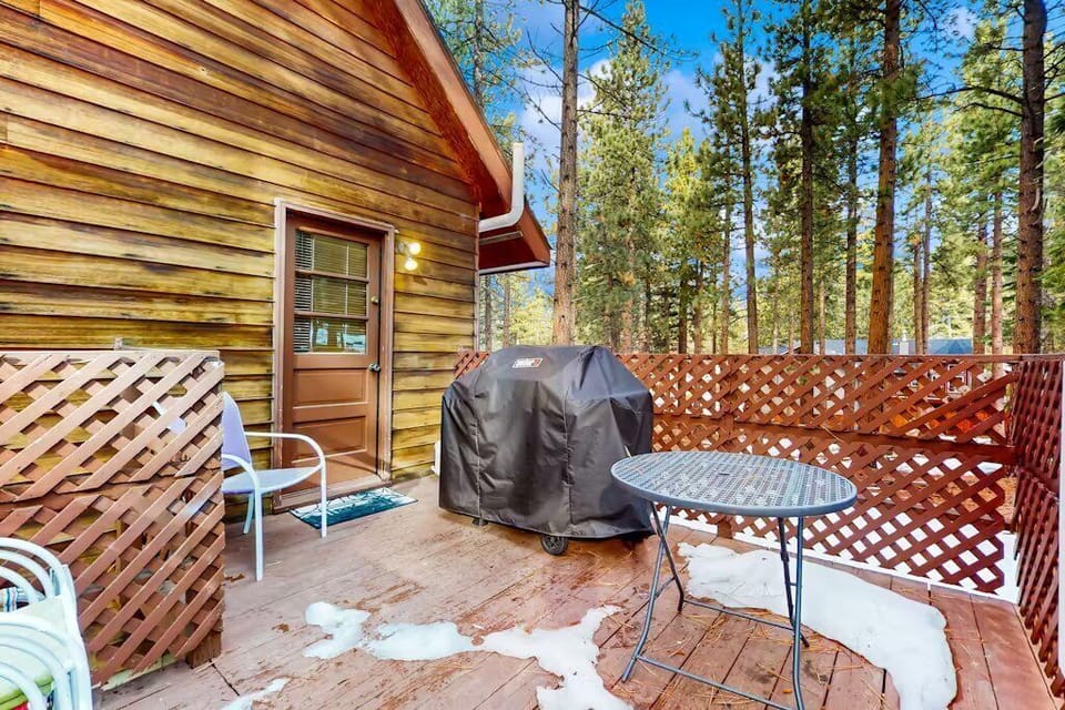 Back Deck with Gas BBQ