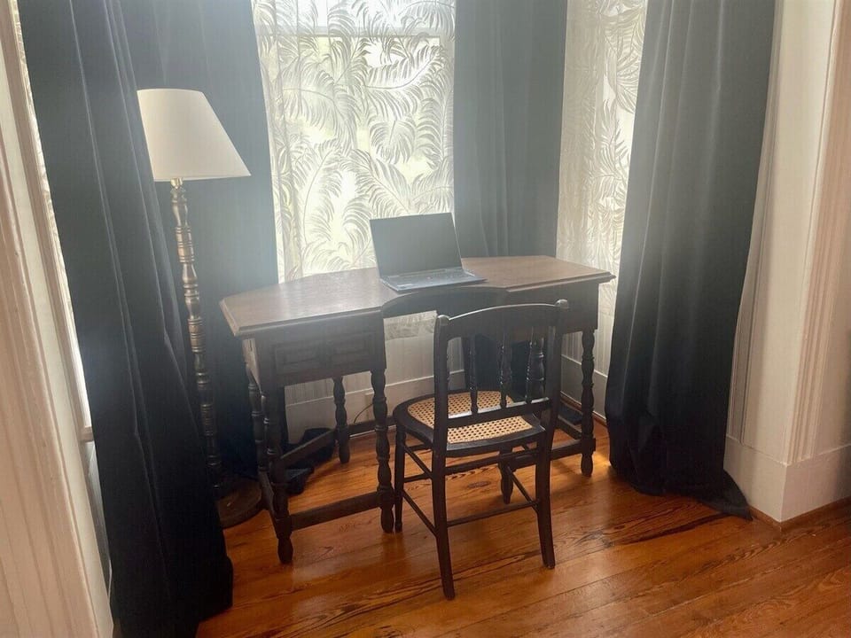 Desk and High Speed Internet is Perfect for Remote Work