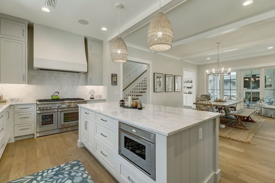 Custom Kitchen is Fully Equipped for Your Stay