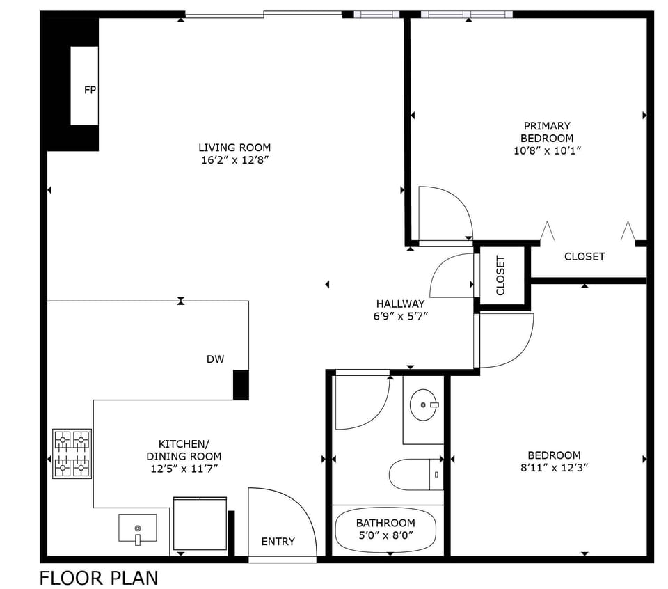 Floorplan of this wonderful property!