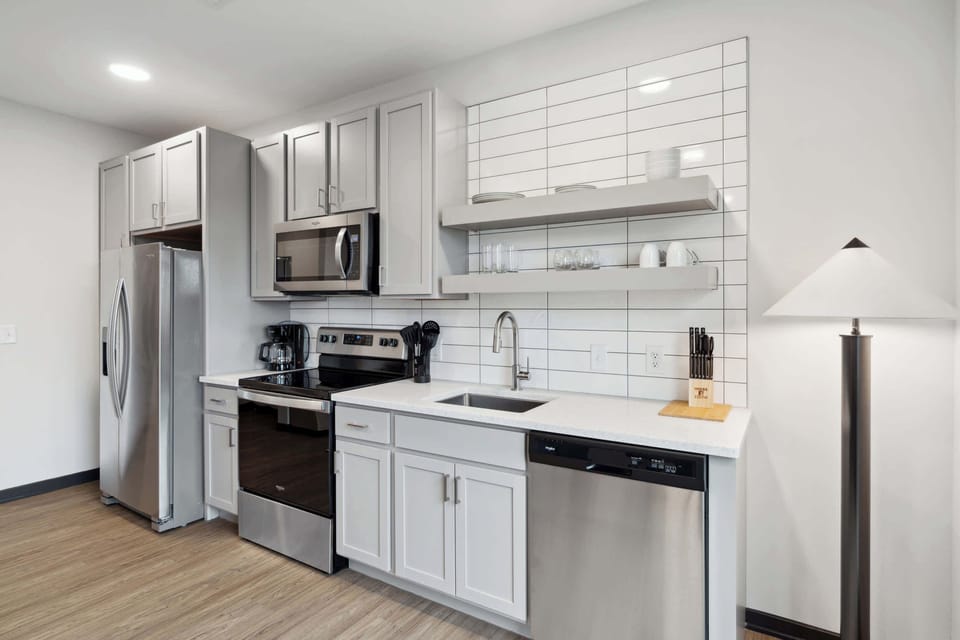 Fully equipped kitchen